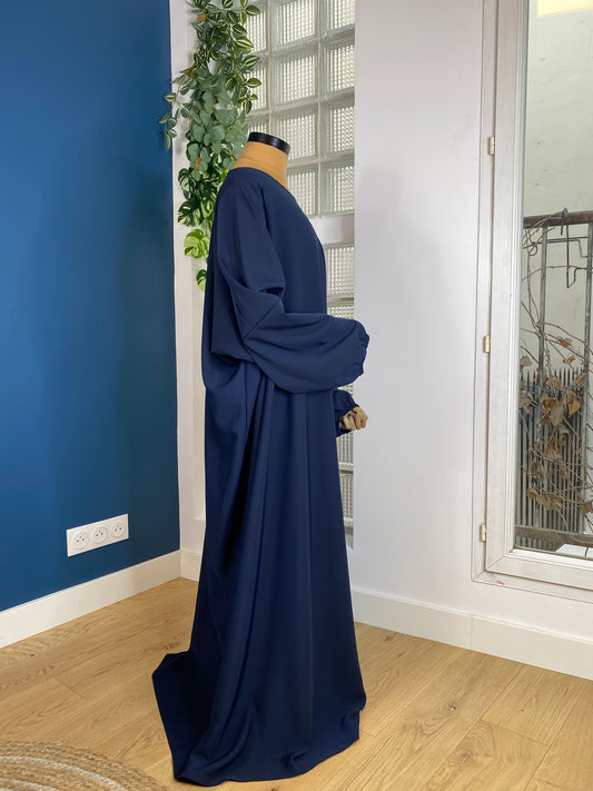 ABAYA BALQIS BLEU NUIT