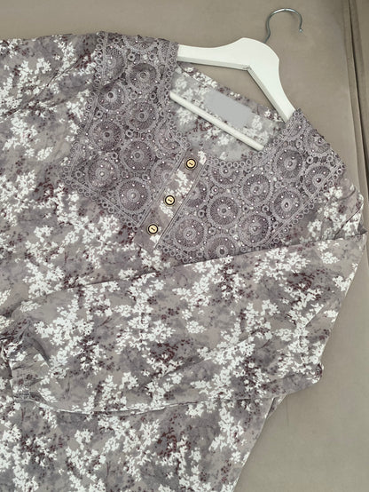 Robe vintage lilas