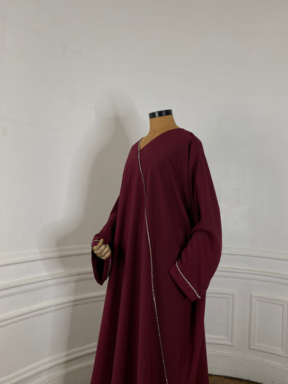 ABAYA ALMAS BORDEAUX