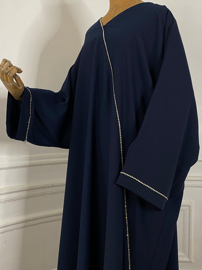 ABAYA ALMAS BLEU NUIT