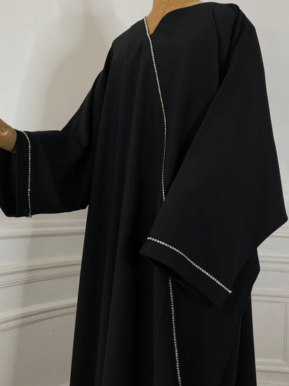 ABAYA ALMAS NOIR