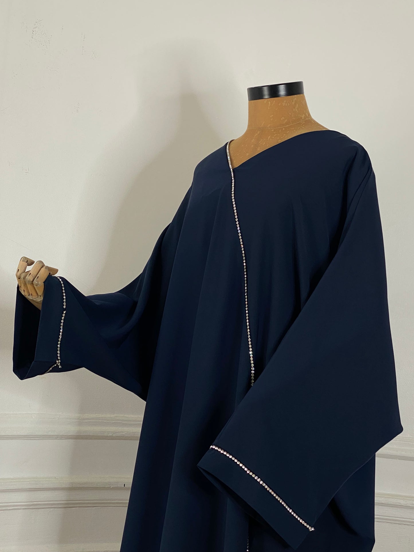 ABAYA ALMAS BLEU NUIT