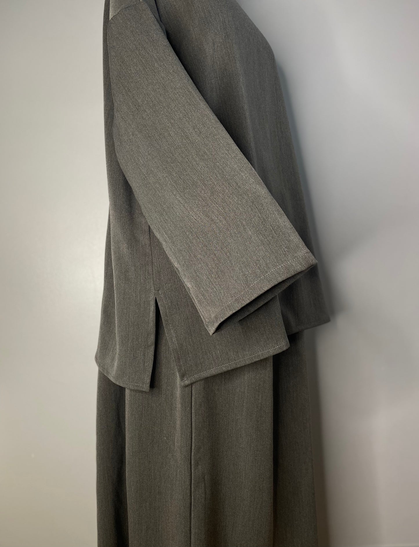 TUNIQUE MODEST GRIS CHINÉ