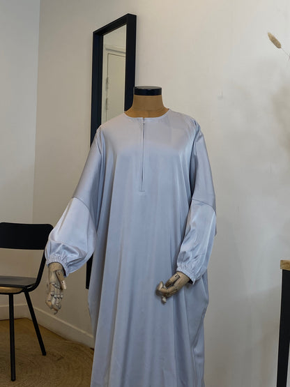 ABAYA YALAN GRIS