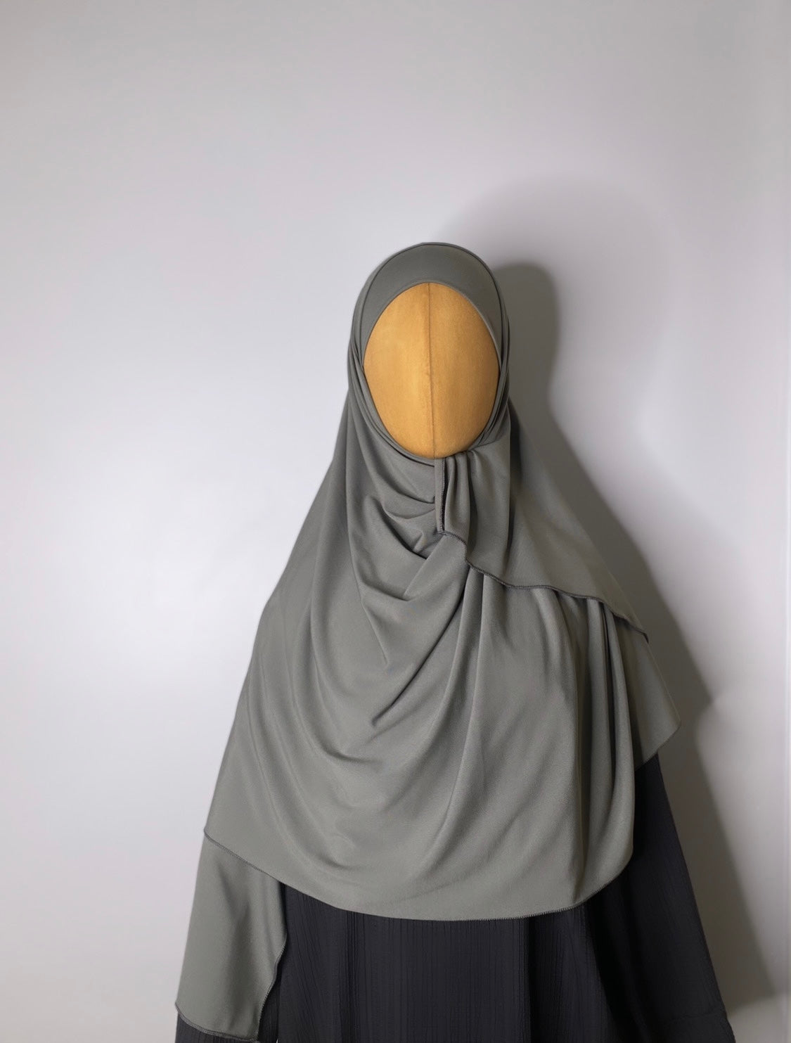 HIJAB TO TIE JERSEY PREMIUM ANTHRACITE