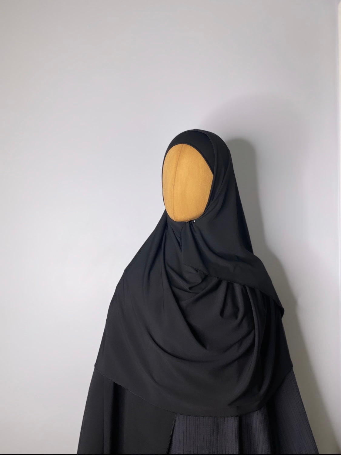 HIJAB A NOUER JERSEY PREMIUM NOIR