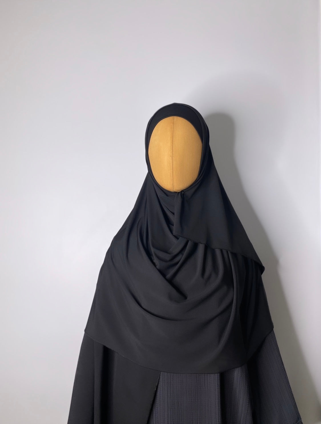 HIJAB A NOUER JERSEY PREMIUM NOIR