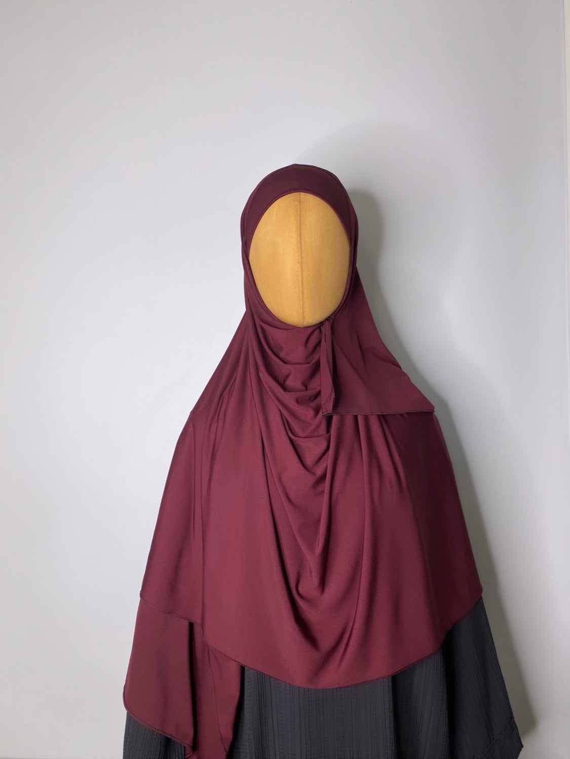 HIJAB A NOUER JERSEY PREMIUM PRUNE