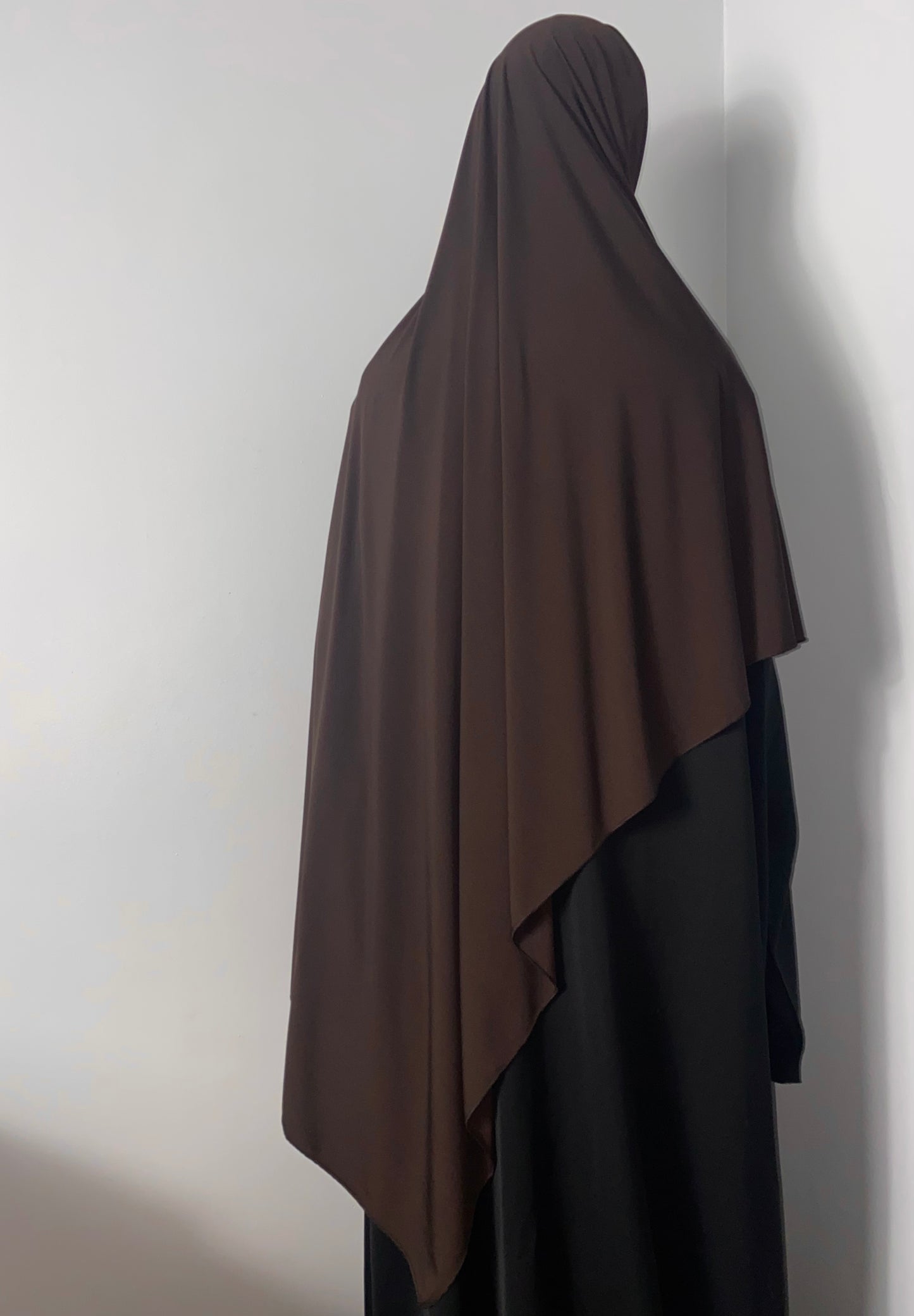 MAXI HIJAB JERSEY CHOCOLATE